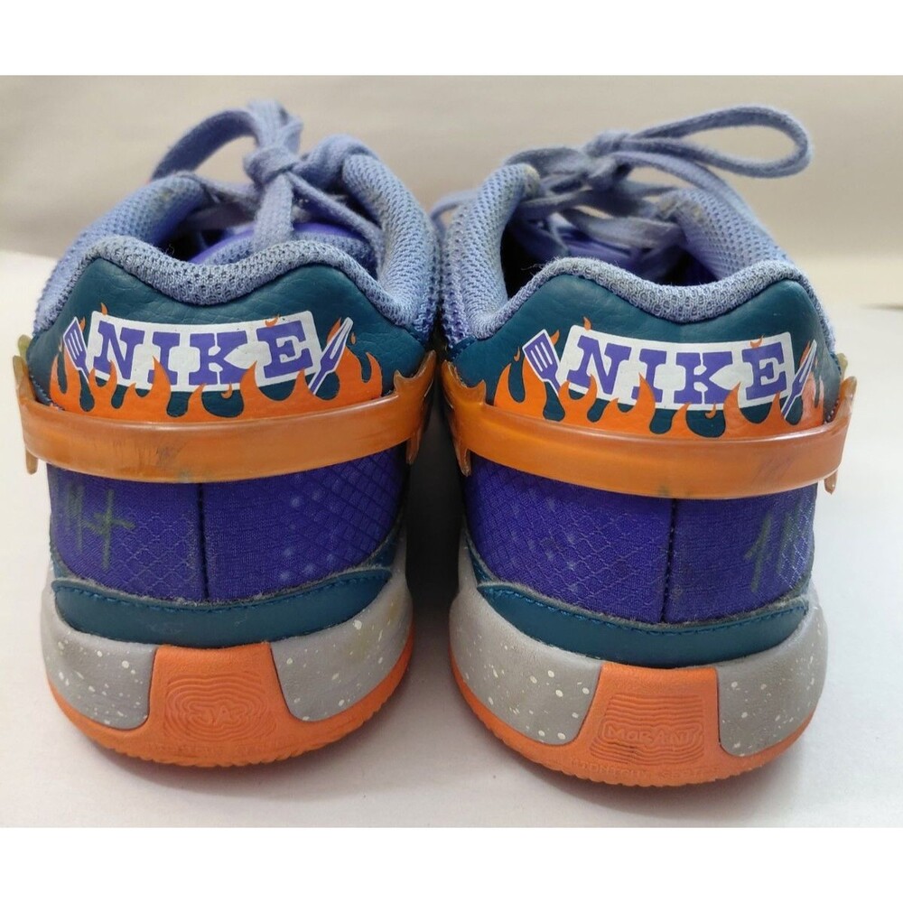 Nike Big Boy’s Ja Morant 1 Backyard BBQ Basketball Shoes Size 6.5Y - Picture 4 of 7